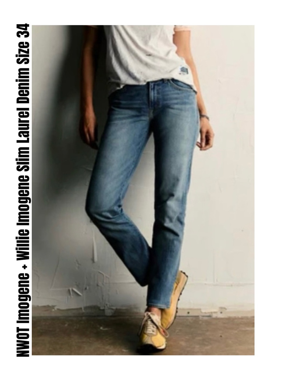 Imogene + Willie Imogene Slim Laurel Denim Size 34